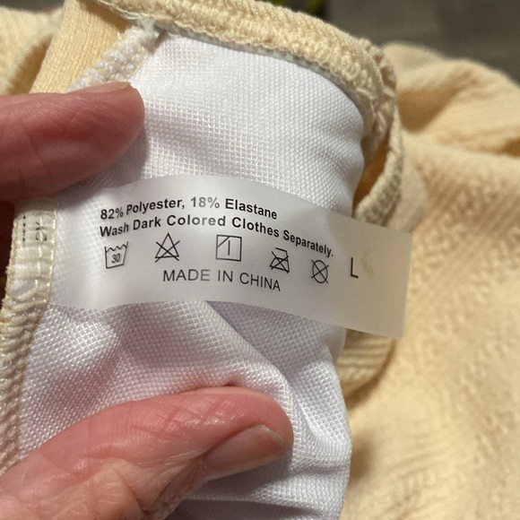 WDIRARA Floral Print Sleeveless One Piece Swimsuit Square Neck Monokini Size L - Picture 6 of 6